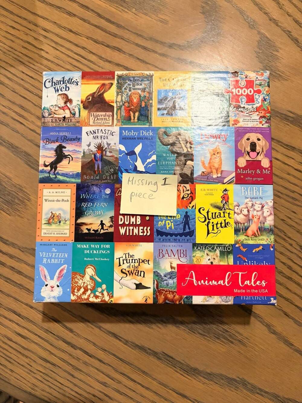 Re-marks Animal Tales 1000 Piece Jigsaw Puzzle